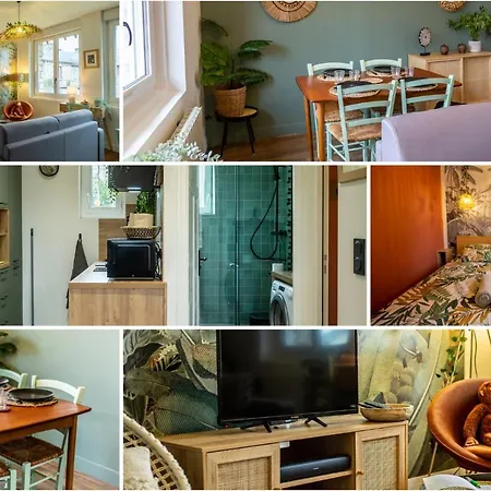 Apartament Jungle - Jardin, Netflix Et Parking - Le Manoir Aux Pommes Orbec