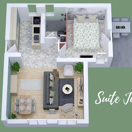 Jungle - Jardin, Netflix Et Parking - Le Manoir Aux Pommes Orbec