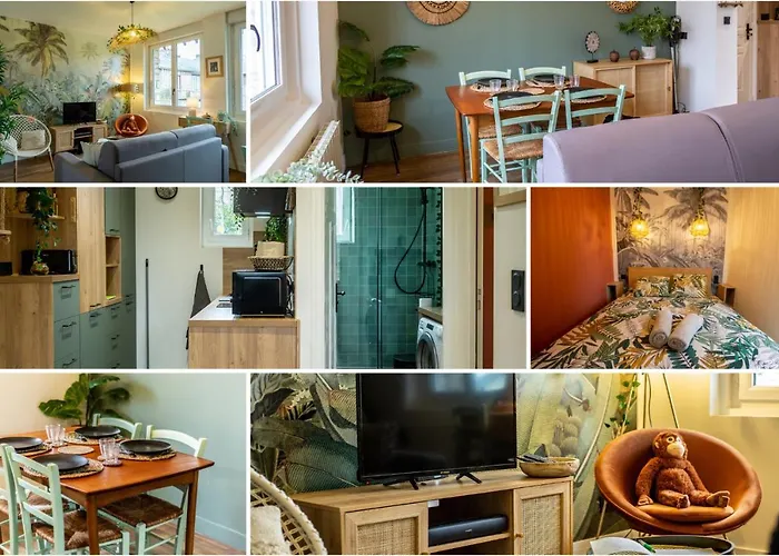 شقة Jungle - Jardin, Netflix Et Parking - Le Manoir Aux Pommes Orbec