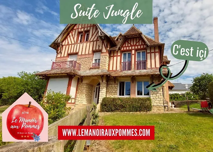 Jungle - Jardin, Netflix Et Parking - Le Manoir Aux Pommes *