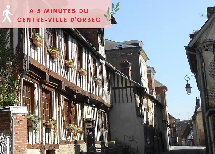 Jungle - Jardin, Netflix Et Parking - Le Manoir Aux Pommes شقة Orbec